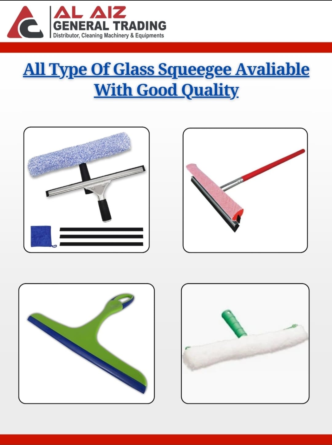 Glass Squeegee